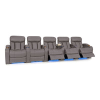 Grenada Italian Leather Home Theater Seating