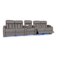 Grenada Italian Leather Home Theater Seating