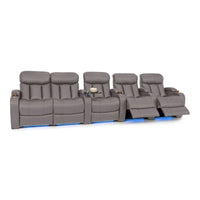Grenada Italian Leather Home Theater Seating