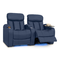 Grenada Italian Leather Home Theater Seating