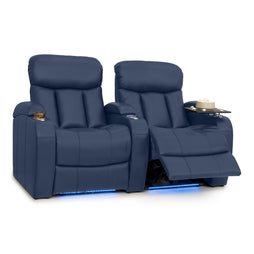 Grenada Italian Leather Home Theater Seating