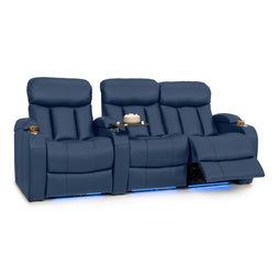 Grenada Italian Leather Home Theater Seating