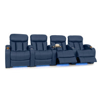 Grenada Italian Leather Home Theater Seating