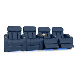 Grenada Italian Leather Home Theater Seating