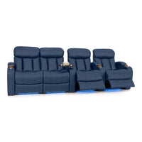 Grenada Italian Leather Home Theater Seating
