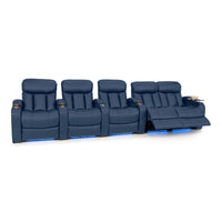 Grenada Italian Leather Home Theater Seating