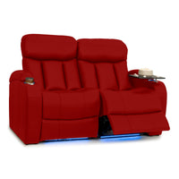 Grenada Italian Leather Home Theater Seating