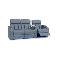 Grenada Italian Leather Home Theater Seating