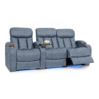 Grenada Italian Leather Home Theater Seating