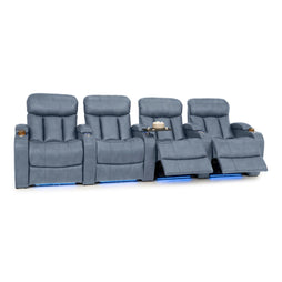 Grenada Italian Leather Home Theater Seating