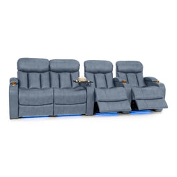 Grenada Italian Leather Home Theater Seating