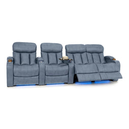 Grenada Italian Leather Home Theater Seating