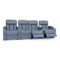Grenada Italian Leather Home Theater Seating