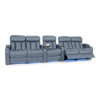 Grenada Italian Leather Home Theater Seating