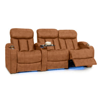 Grenada Italian Leather Home Theater Seating