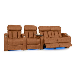 Grenada Italian Leather Home Theater Seating