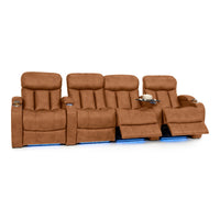 Grenada Italian Leather Home Theater Seating