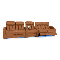 Grenada Italian Leather Home Theater Seating