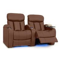 Grenada Italian Leather Home Theater Seating