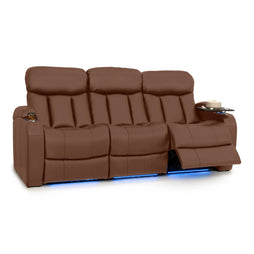 Grenada Italian Leather Home Theater Seating