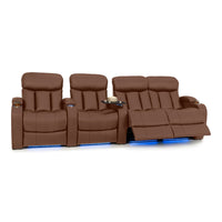 Grenada Italian Leather Home Theater Seating