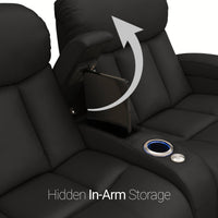 Grenada Italian Leather BACKROW Theater Seating®