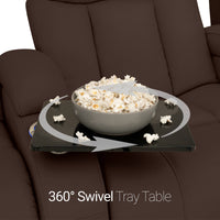 Grenada Italian Leather BACKROW Theater Seating® Single Recliner