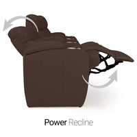 Grenada Italian Leather BACKROW Theater Seating® Single Recliner