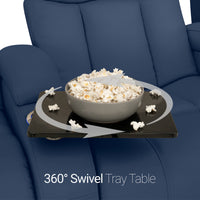 Grenada Italian Leather BACKROW Theater Seating® Single Recliner