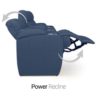 Grenada Italian Leather BACKROW Theater Seating® Single Recliner