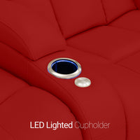 Grenada Italian Leather BACKROW Theater Seating® Single Recliner