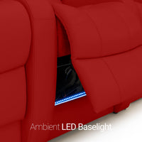 Grenada Italian Leather BACKROW Theater Seating® Single Recliner