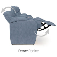 Grenada Italian Leather BACKROW Theater Seating® Single Recliner