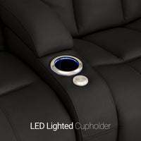 Grenada Italian Leather FRONTROW Theater Seating® Home Theater Seat Single Recliner