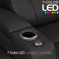 Kodiak CoolZeroᵀᴹ Italian Leather Home Theater Seating Single Recliner