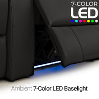 Kodiak CoolZeroᵀᴹ Italian Leather Home Theater Seating Single Recliner