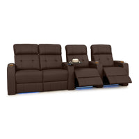Kodiak CoolZeroᵀᴹ Italian Leather Home Theater Seating