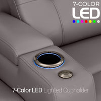 Kodiak CoolZeroᵀᴹ Italian Leather Home Theater Seating Single Recliner