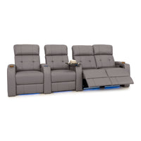 Kodiak CoolZeroᵀᴹ Italian Leather Home Theater Seating