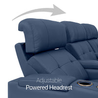 Kodiak CoolZeroᵀᴹ Italian Leather Home Theater Seating Single Recliner