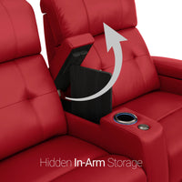 Kodiak CoolZeroᵀᴹ Italian Leather Home Theater Seating