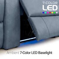 Kodiak CoolZeroᵀᴹ Italian Leather Home Theater Seating Single Recliner
