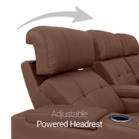 Kodiak CoolZeroᵀᴹ Italian Leather Home Theater Seating Single Recliner