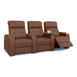 Kodiak CoolZeroᵀᴹ Italian Leather Home Theater Seating