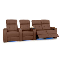 Kodiak CoolZeroᵀᴹ Italian Leather Home Theater Seating