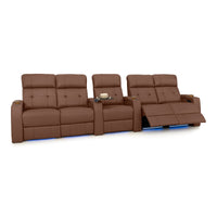 Kodiak CoolZeroᵀᴹ Italian Leather Home Theater Seating
