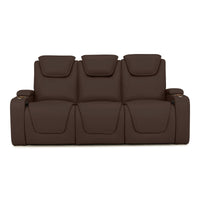 Seatcraft Vienna Sofa Italian Leather, Powered Headrest & Lumbar, Power Recline