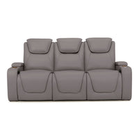 Seatcraft Vienna Sofa Italian Leather, Powered Headrest & Lumbar, Power Recline
