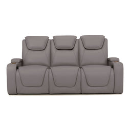 Seatcraft Vienna Sofa Italian Leather, Powered Headrest & Lumbar, Power Recline