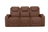 Seatcraft Vienna Sofa Italian Leather, Powered Headrest & Lumbar, Power Recline
